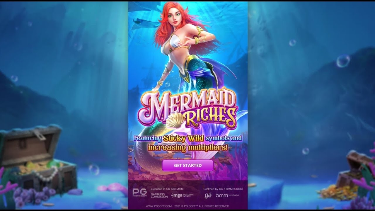 Mermaid Riches, sereias, tesouros do mar, apostas online, oceano.